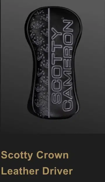 Scotty Cameron 가죽 드라이버 헤드커버