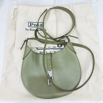 컨디션 최상 Polo ID 가죽 스몰 숄더 백