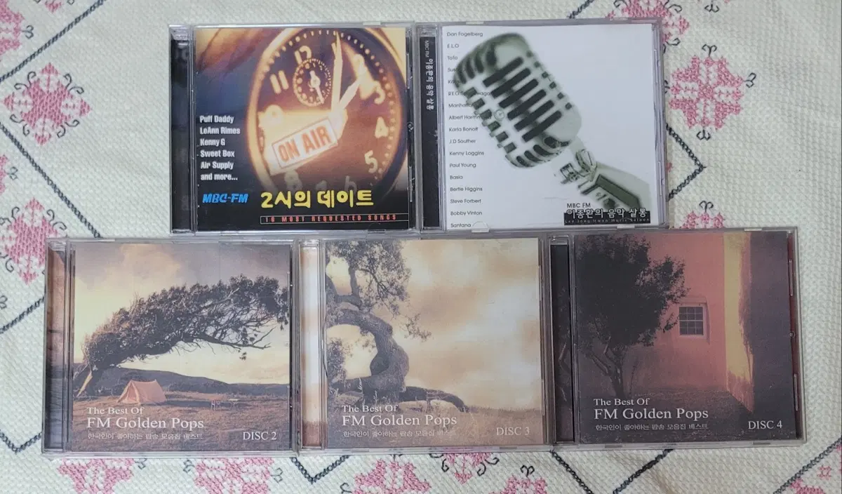 mbc fm 팝송 시디 모음 (2시의 데이트,이종환의 음악 살롱)