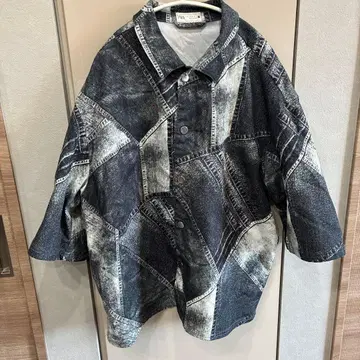 ZARA 패치워크 풍 데님 셔츠