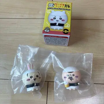 치이카와 라멘 돼지 미니 소프트 비닐 피규어 컬렉션 2종