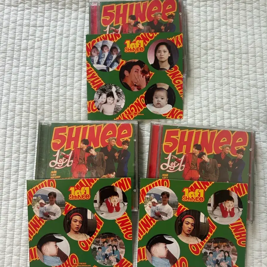 샤이니 원오브원 앨범 딱지 포함
