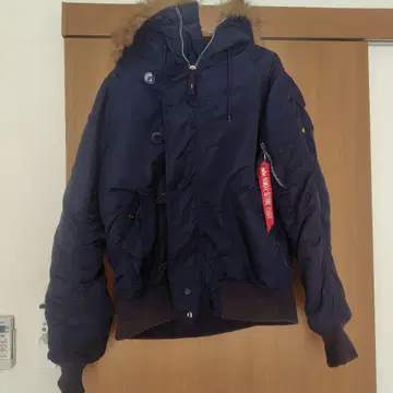 Alpha Industries MA 1 플라이트 자켓 네이비