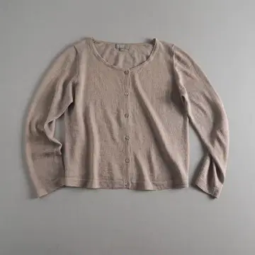마가렛호웰 린넨코튼 가디건 긴팔 베이지 새상품급