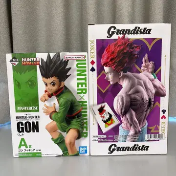 HUNTER x HUNTER 피규어 2체 세트 곤 히소카