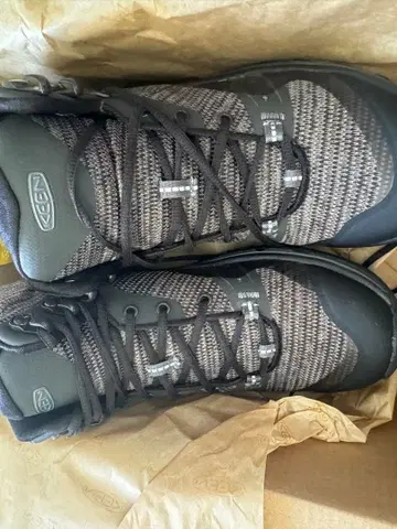 킨 KEEN 스니커즈 테라라도 미드 워터프루프 23.5cm