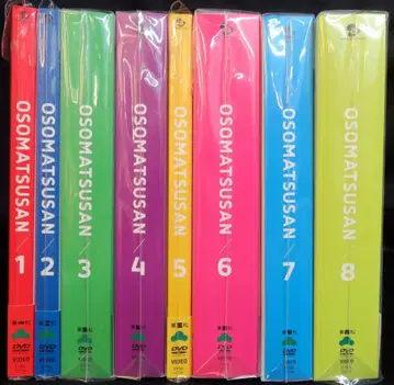애니메이션 DVD 오소마츠 6쌍둥이 전 8권 세트 [초회 생산 한정판] [애니메이트 전권 구매 혜택 포함]