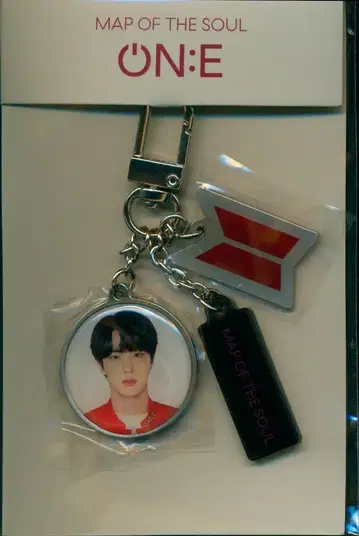 BTS 2020 MAP OF THE SOUL ON:E JIN KEYRING