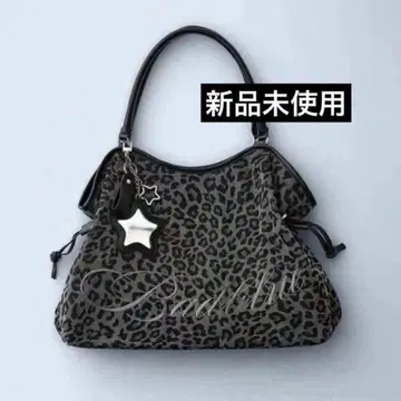 BadBlue 토트백 새상품 레오파드 Mori Dimsum Bag
