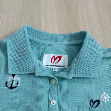 MASTER BUNNY EDITION 여성용 골프 셔츠 라이트 블루