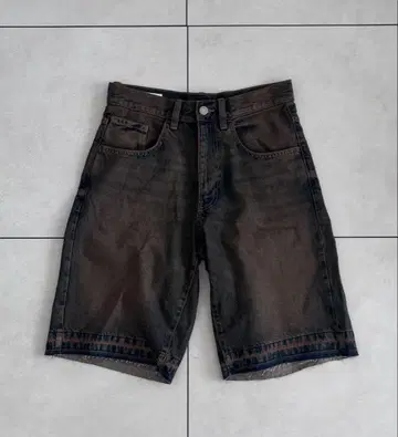 ZARA 데님 하프 팬츠 미사용 새상품