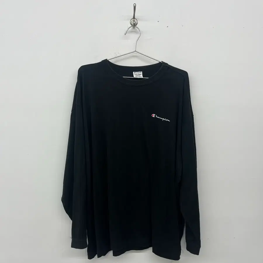챔피온 빈티지 긴팔티 블랙 남성2XL