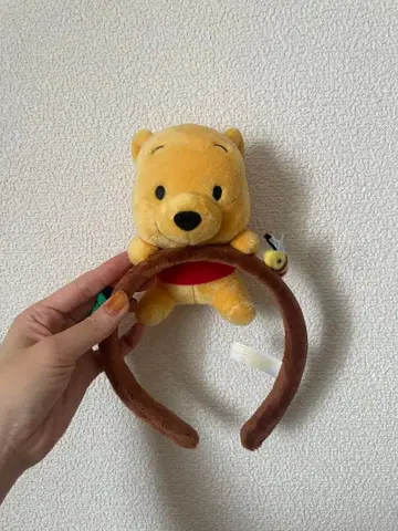 도쿄 디즈니 리조트 곰돌이 푸 머리띠