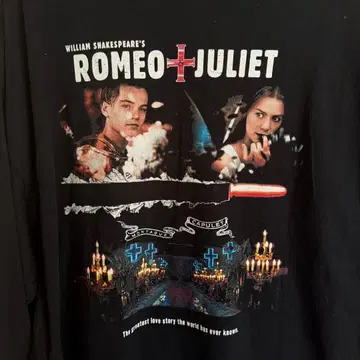 ROMEO&JULIET 로미오&줄리엣 레오나르도 디카프리오 티셔츠