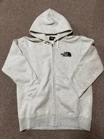 THE NORTH FACE 지퍼 후드티 그레이 L 새상품급