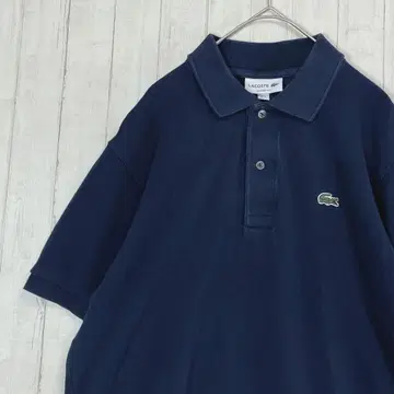 라코스테 LACOSTE 반팔 피케 셔츠 L1212 네이비 US M 사이즈
