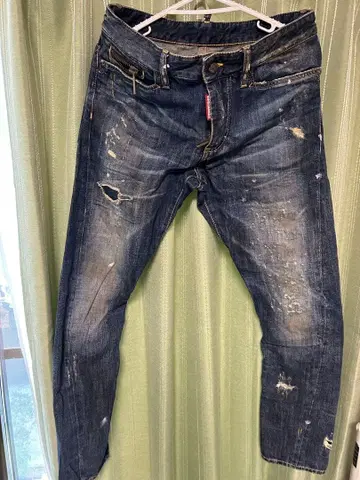 DSQUARED2 데미지 가공 데님 팬츠