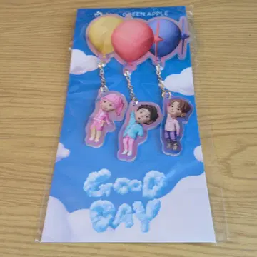 Mrs. GREEN APPLE GOOD DAY 벌룬 클립 배지
