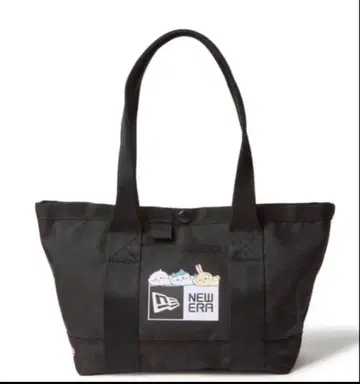 NEW ERA 토트백 미니 뉴에라 치이카와 하치와레 토끼 블랙 골프