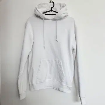 챔피온 무지 화이트 후드티 후디