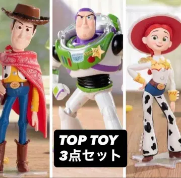TOP TOY 탑토이 토이스토리 5 우디 버즈 제시 피규어