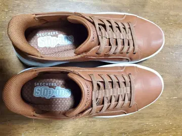 SKECHERS Slip-ins 비즈니스 스니커즈 브라운