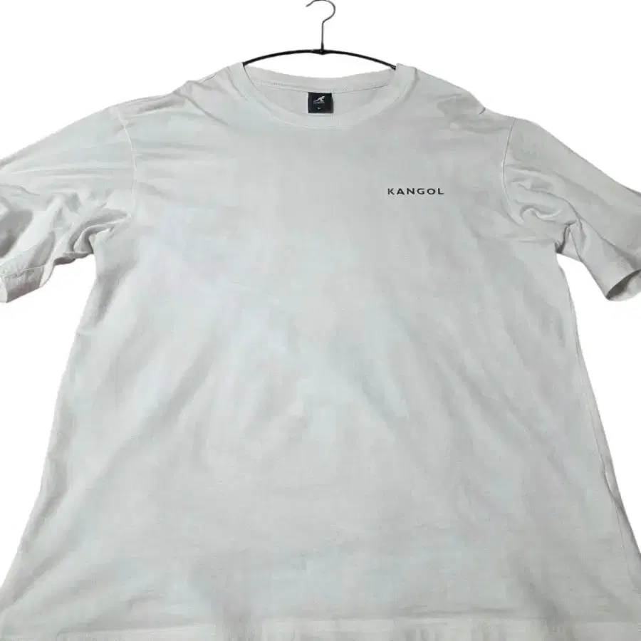 [XL/S급] 캉골(KANGOL) 심볼 백로고 반팔 티셔츠 화이트