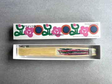 [미사용 새상품] marimekko 마리메꼬전 오리지널 부채