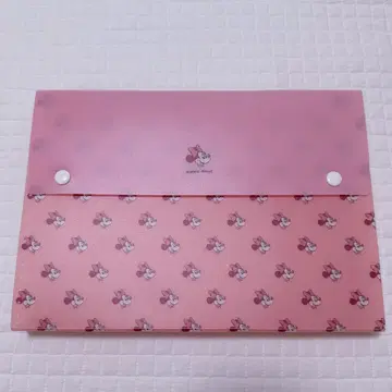 미니 마우스 플랫 케이스 핑크