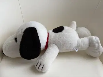 USJ 한정판 스누피 봉제 인형 누워있는 모습 40cm