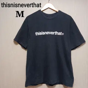 thisisneverthat T셔츠 M 블랙 블랙 컬러