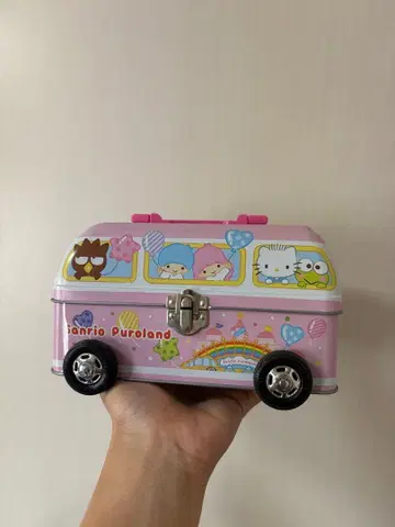 Sanrio Characters 버스형 캔 케이스 소품함