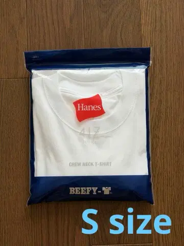 Hanes 417 EDIFICE 별주 BEEFY-T S 사이즈