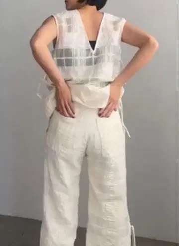 &her Lace vest 레이스 베스트 2025SS 앤드허