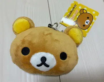 리락쿠마 봉제 인형 패스 케이스