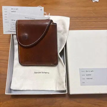 Hender Scheme wallet natural