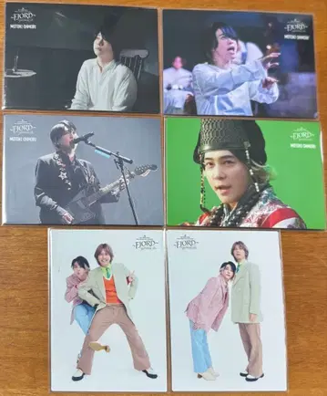 Mrs. GREEN APPLE 피오르드 오오모리 모토키 포토 카드 6장 세트