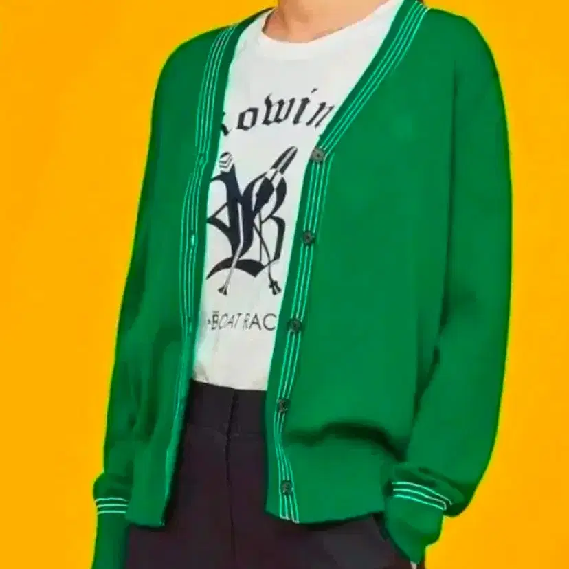 빈폴 레이디스 21'SS 테니스 티핑 가디건