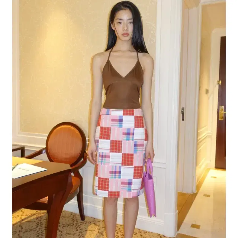 누아누 nuuanu Suvi Skirt_Red