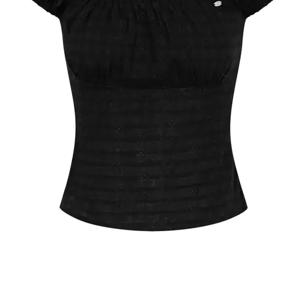페일제이드 Square Neck Puff BL flower jacquard (블랙 1)