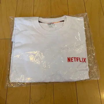 [ 새상품 ] NEW ERA 셔츠 화이트 WBC Netflix XL 사이즈