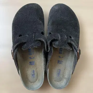 버켄스탁 BIRKENSTOCK 보스턴 모카 UK38-24.5 세로 폭