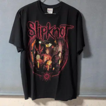 Slipknot 밴딩 T셔츠 Hanes XL