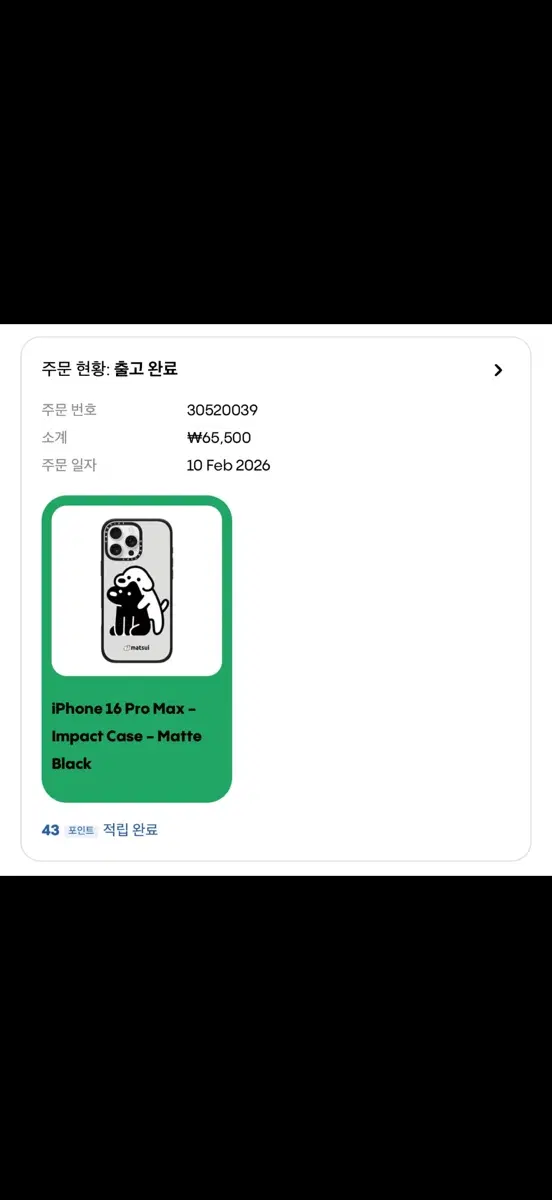 아이폰 16 프로 맥스 임팩트 케이스 매트 블랙