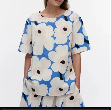 최종 가격 인하 marimekko 마리메꼬 우니코 셔츠