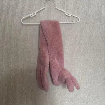 토끼 머플러 핑크 구제 의류 가게 키이치고