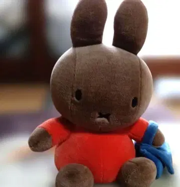 세키구치 멜라니 봉제 인형 빨간색 의류 파란색 백 택 포함