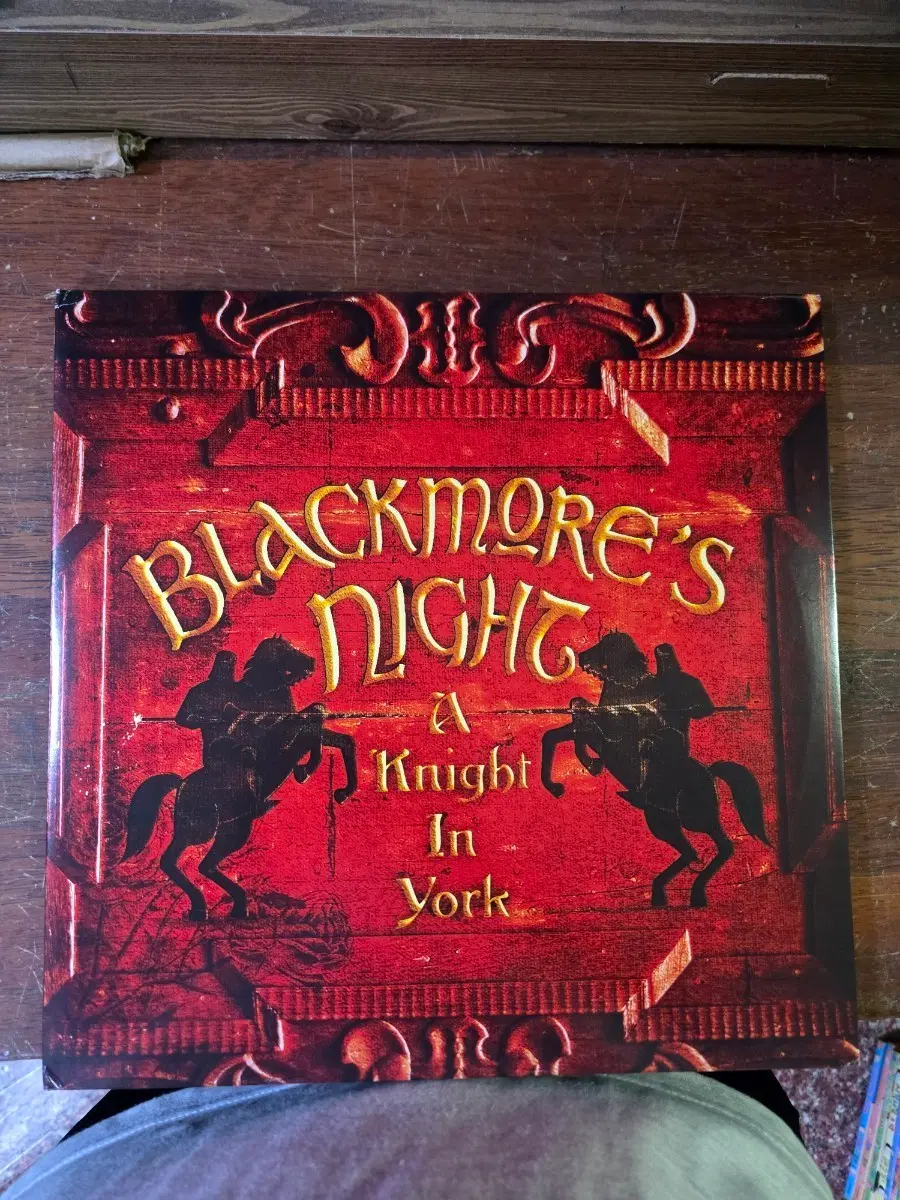 블랙모어스 나이트 LP 앨범 A Knight In York 소장용