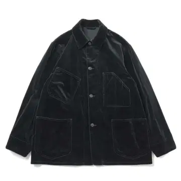 새상품 blurhms 25AW Velvet Work 벨벳 자켓
