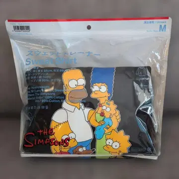 The Simpsons 맨투맨 트레이닝복 두꺼운 원단 M 사이즈